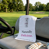 Golf Towel- Naturally Delicious