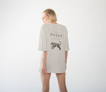 Premium Collection Big Cat Tee, Onyx White