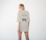 Premium Collection Big Cat Tee, Onyx White